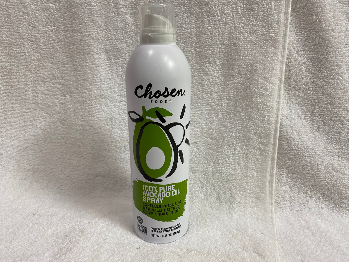 Cooking Spray, Avocado, Chosen 13.5oz. SCEFARMSTORE