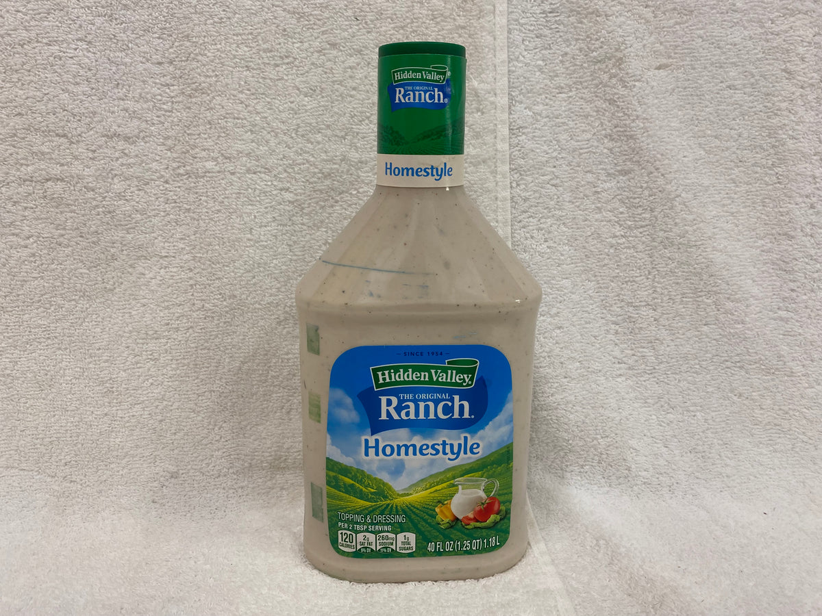 Hidden Valley Original Ranch Salad Dressing & Topping, 52 Ounce Bottle