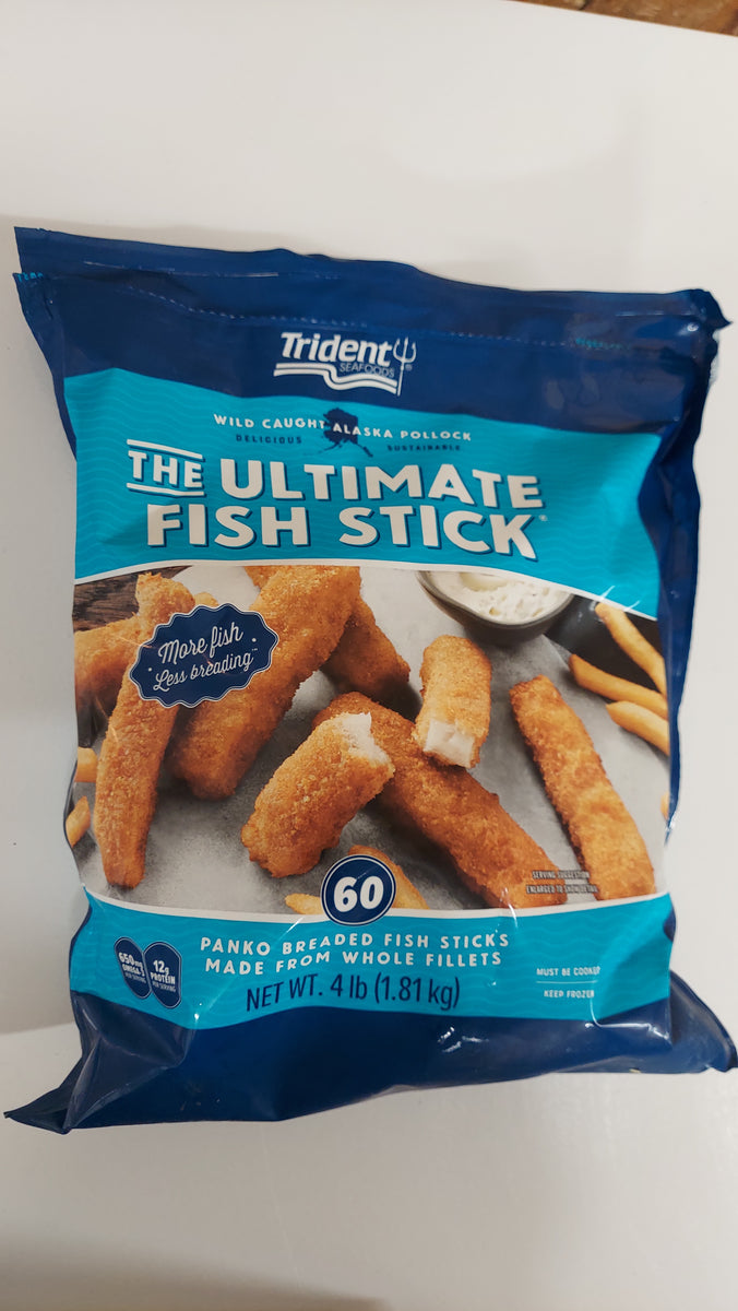 Frozen, Ultimate Fish Sticks, Trident, 4lb. SCEFARMSTORE