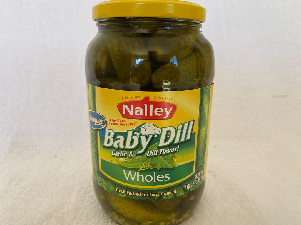 Pickles, Baby Dill, Nalley 1qt. SCEFARMSTORE