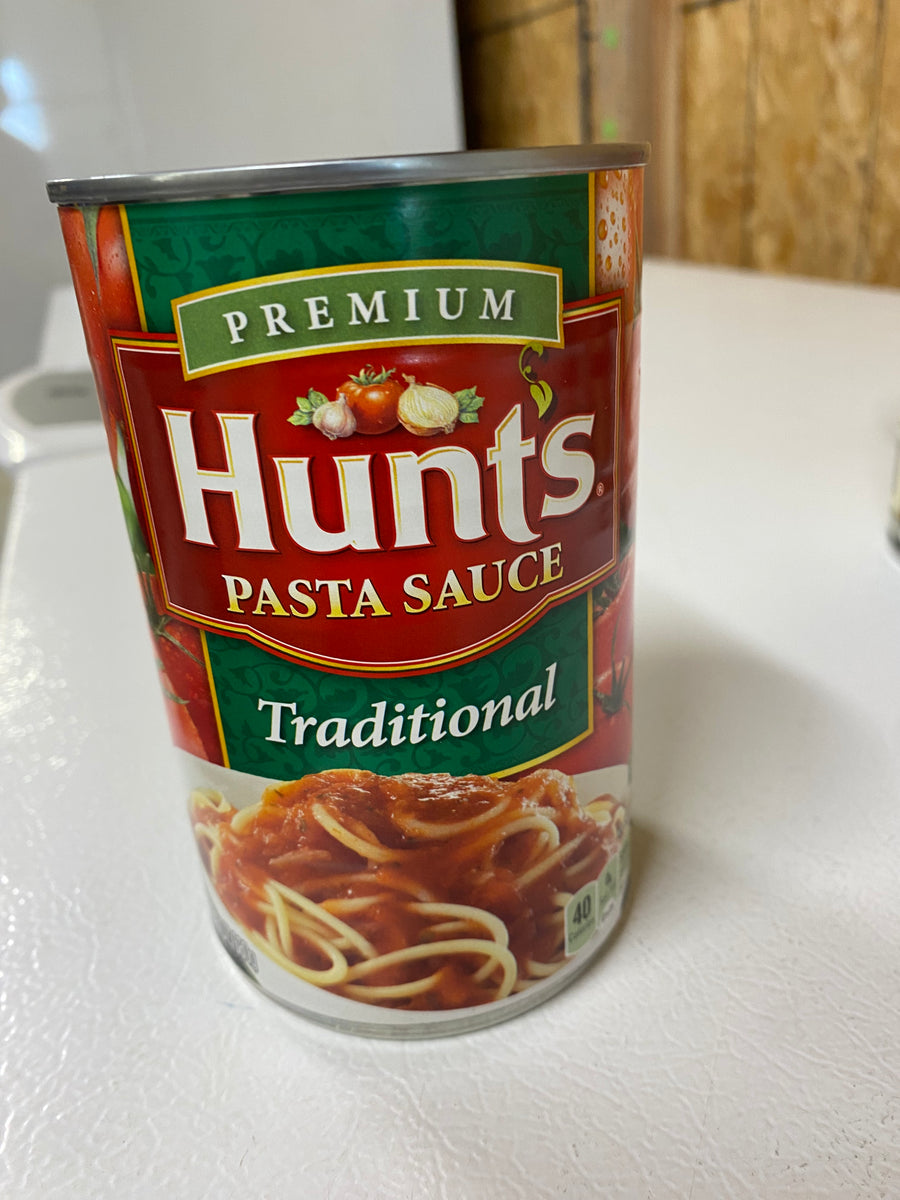 Hunts pasta sauce traditional, 24 oz – SCEFARMSTORE