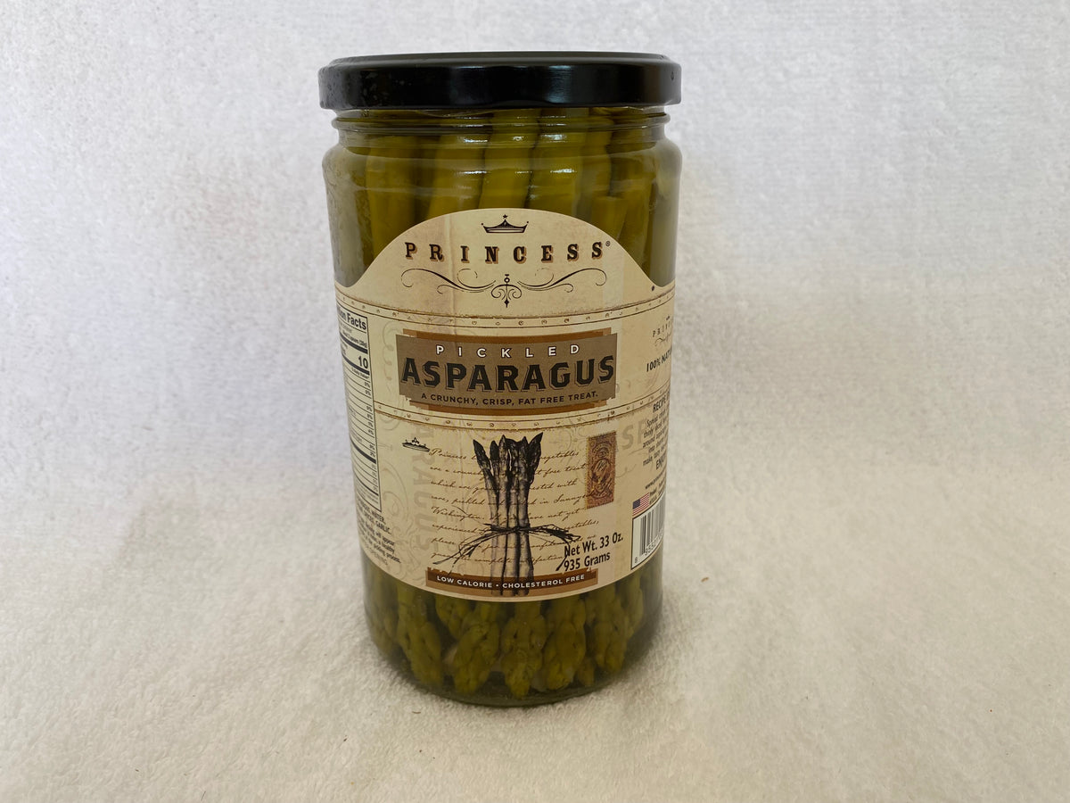 Asparagus Pickled, Princess 33oz Jar SCEFARMSTORE