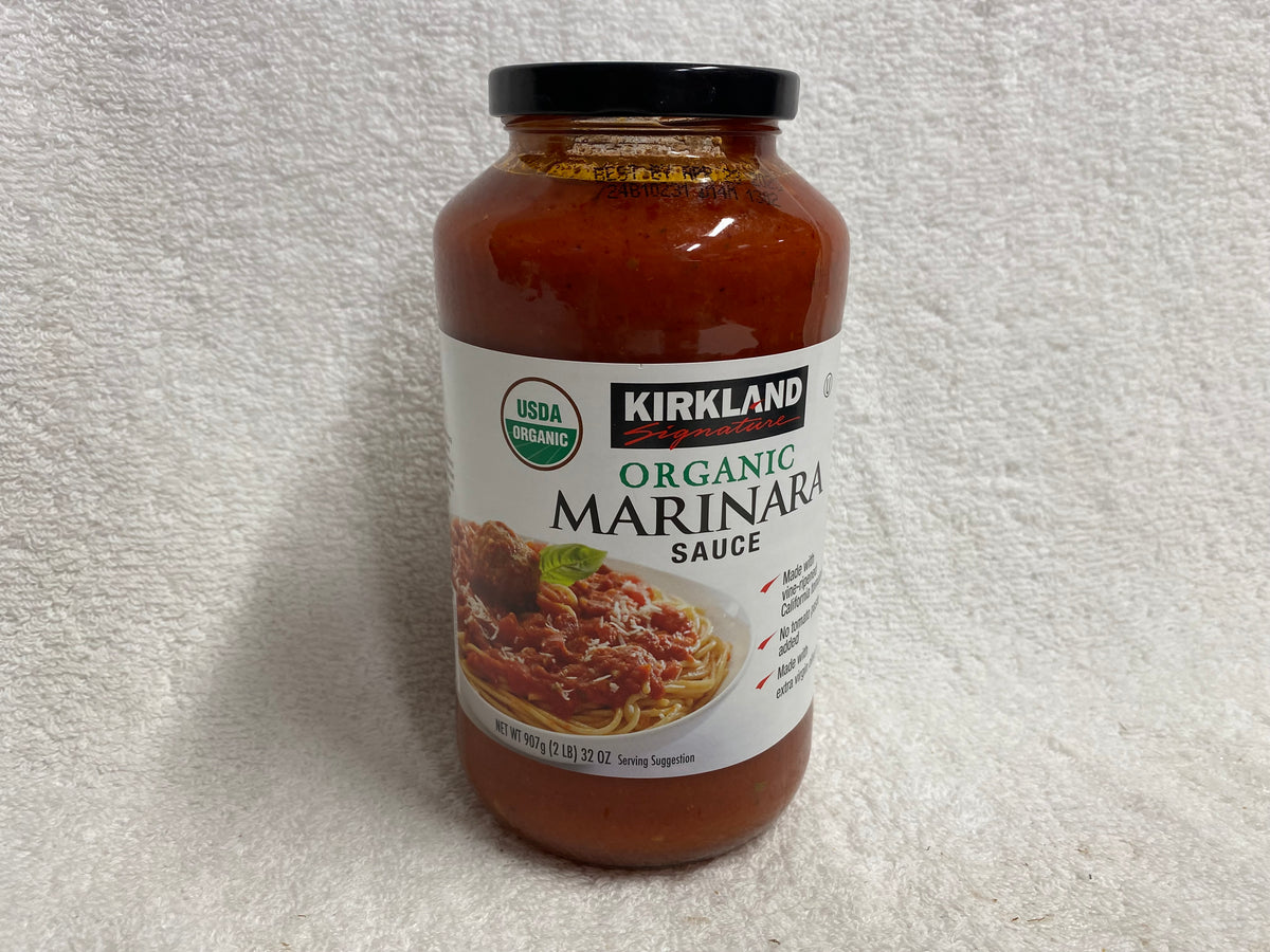 Marinara Sauce, Organic Kirkland 32oz. SCEFARMSTORE