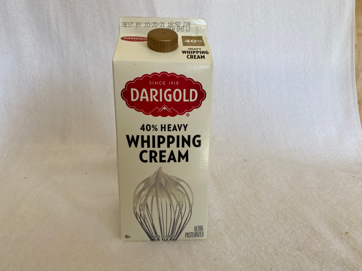 Heavy Whipping Cream 40%, Darigold 64oz. – SCEFARMSTORE