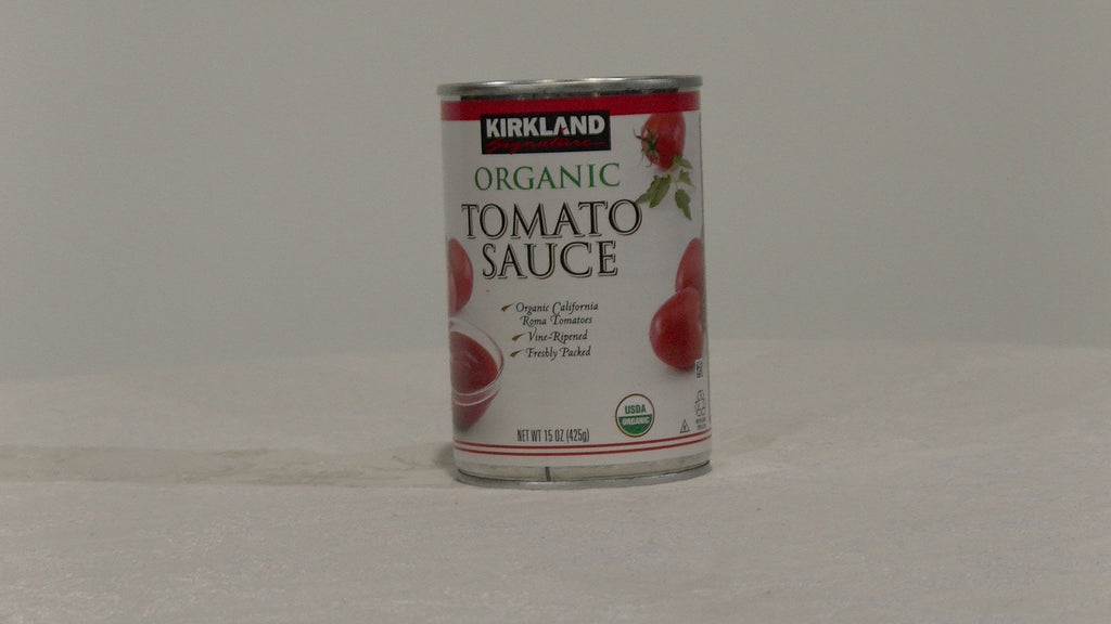 Canned, Organic Tomato Sauce, Kirkland, 15oz SCEFARMSTORE