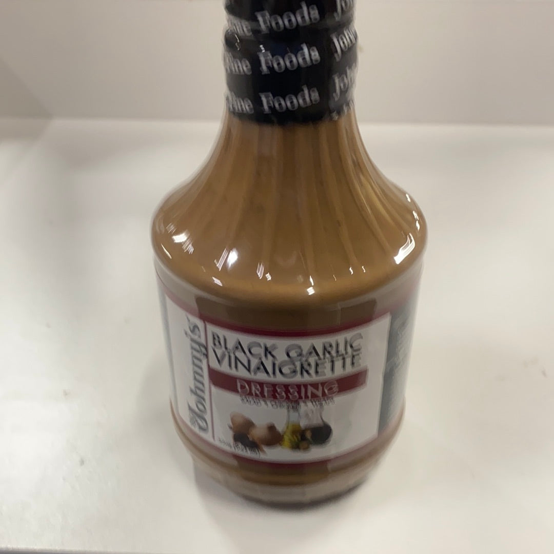 black garlic salad dressing Karen's Black Garlic Vinaigrette